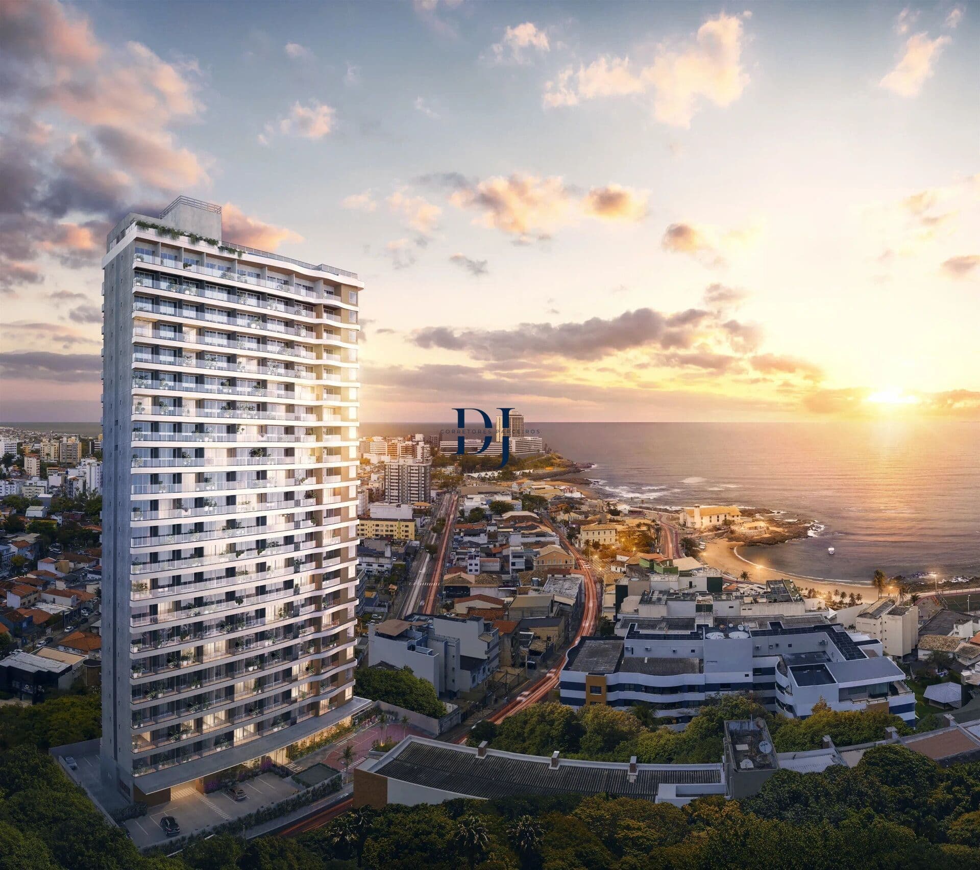 Studio à Venda Nascente no Beach Class Rio Vermelho – Andar Alto e Vista Livre