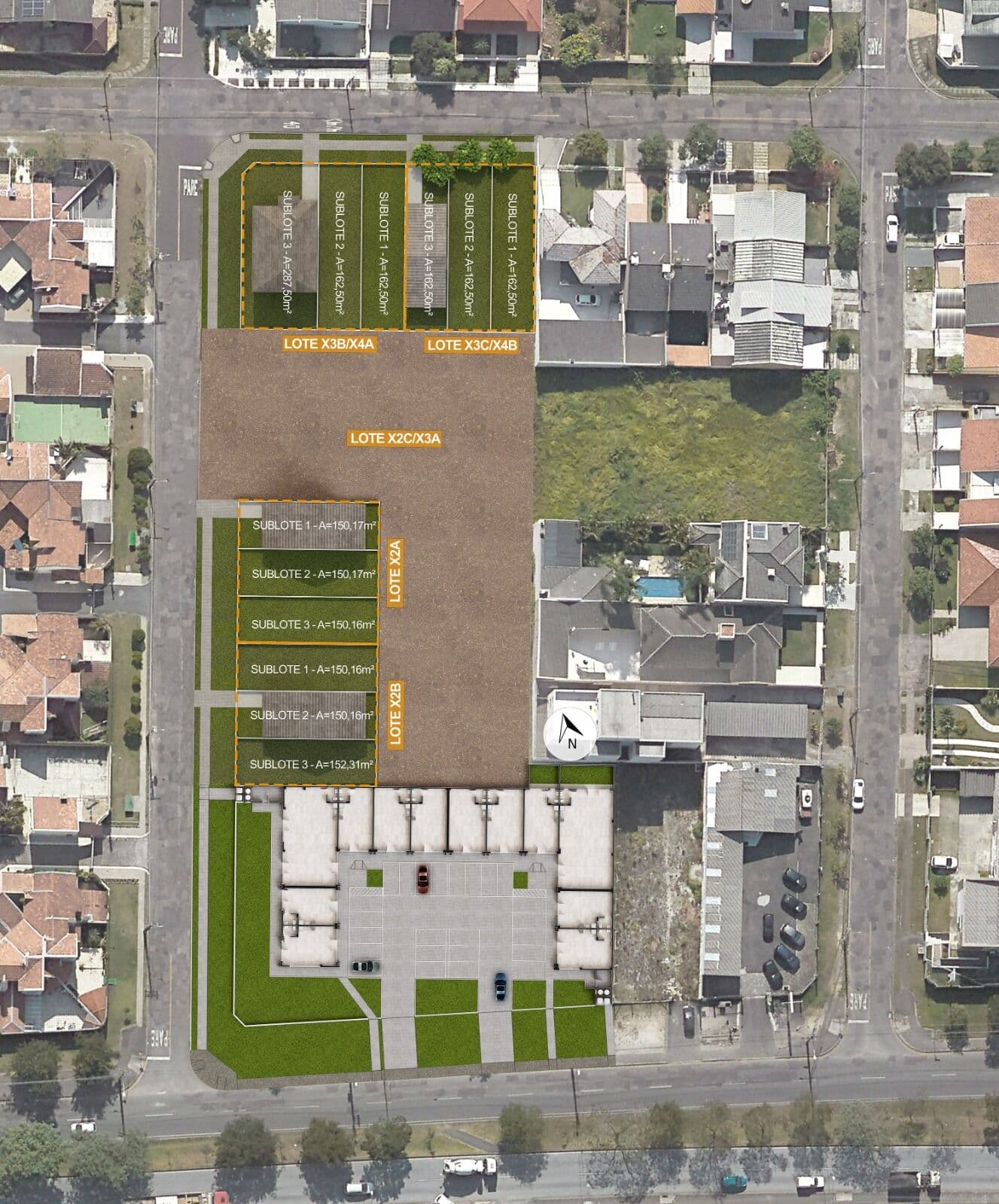 Terreno em Loteamento em Atuba, Curitiba/PR