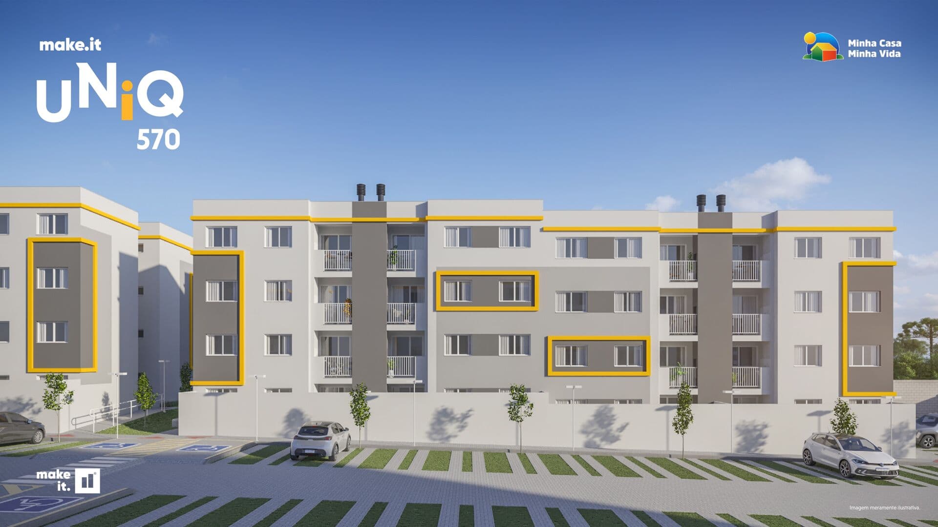 Apartamento em Jardim Amélia, Pinhais/PR