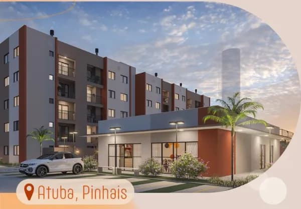 Apartamento em Atuba, Pinhais/PR