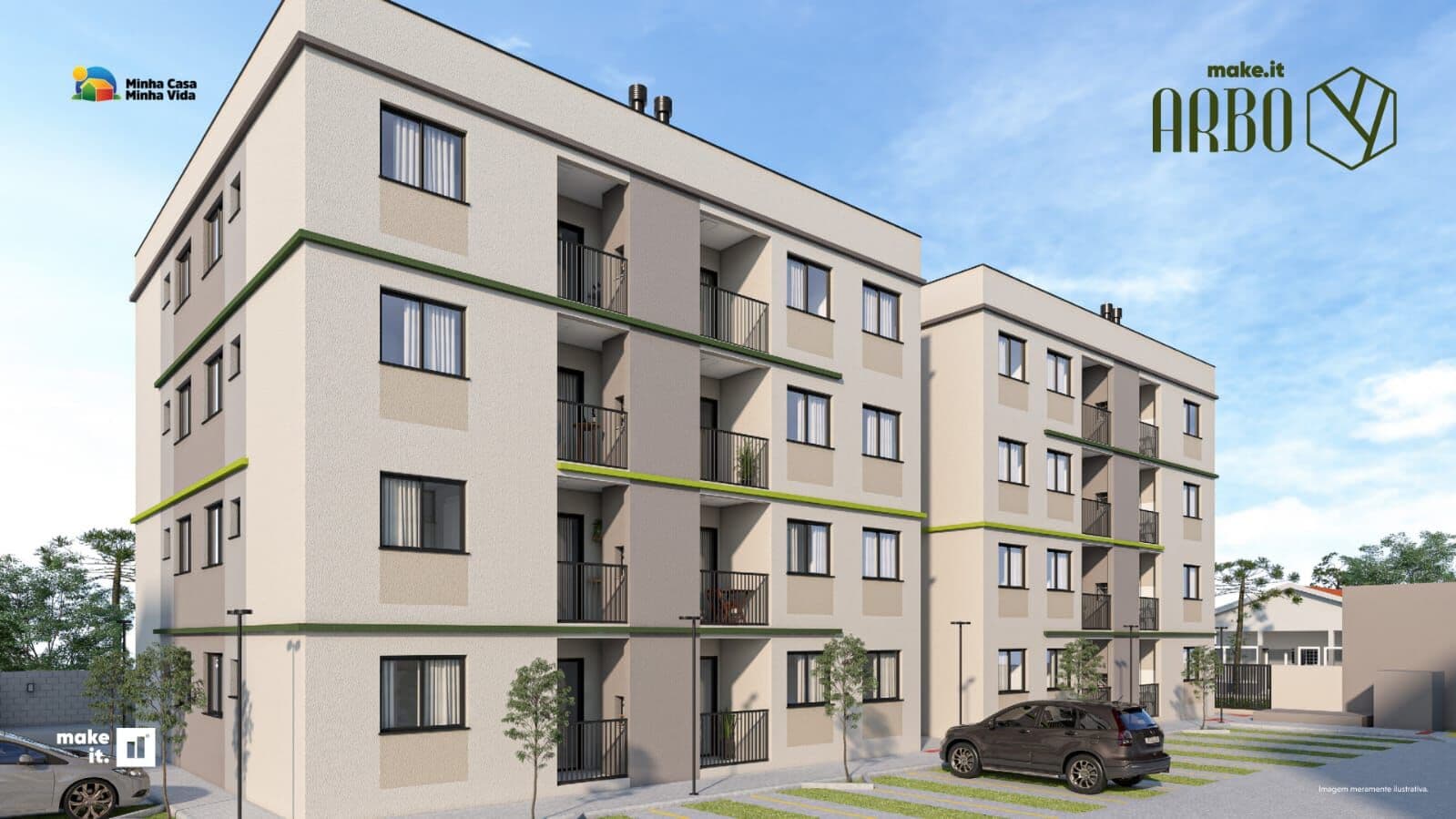 Apartamento em Vargem Grande, Pinhais/PR