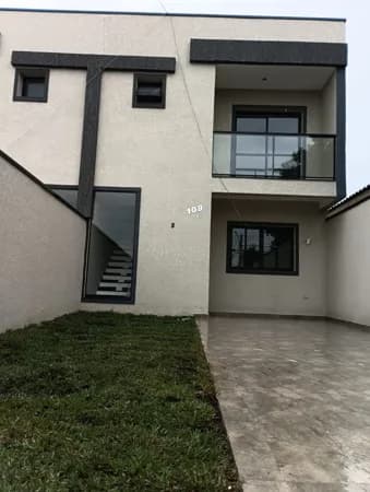 Sobrado Alto Padrão em Fazendinha, Curitiba/PR