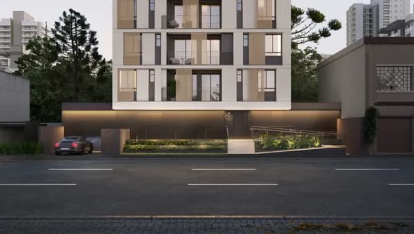 Apartamento Studio em Água Verde, Curitiba/PR