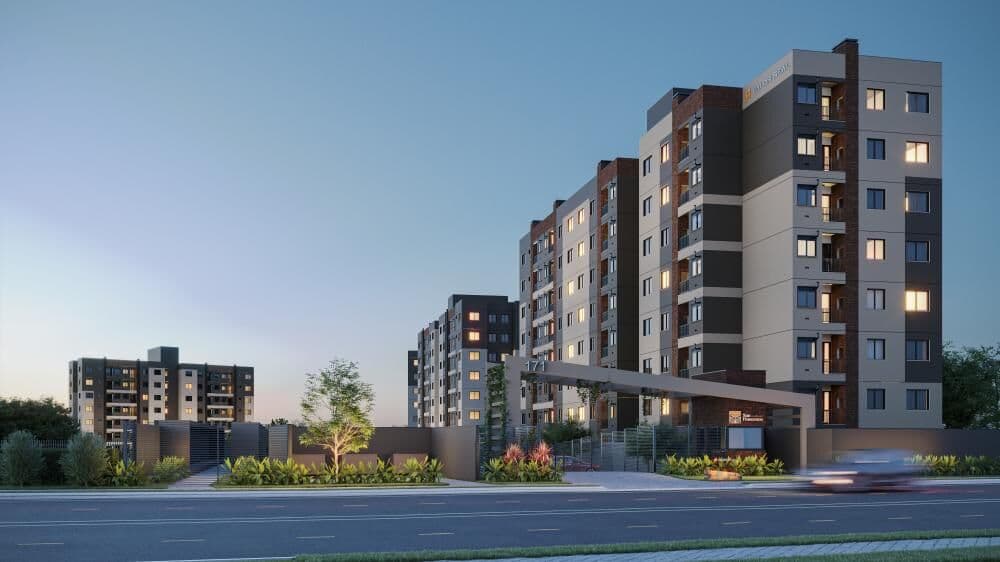 Apartamento no Residencial San Francesco à venda no bairro Campina da Barra - Araucária/PR