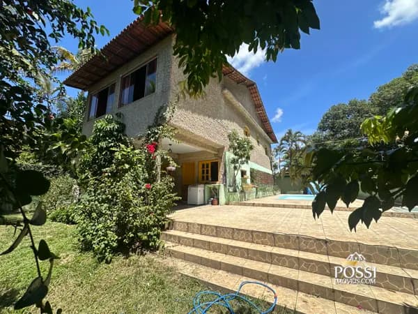 Casa com Quintal e Piscina na Barra do Jucu | Terreno de 720m² em Vila Velha