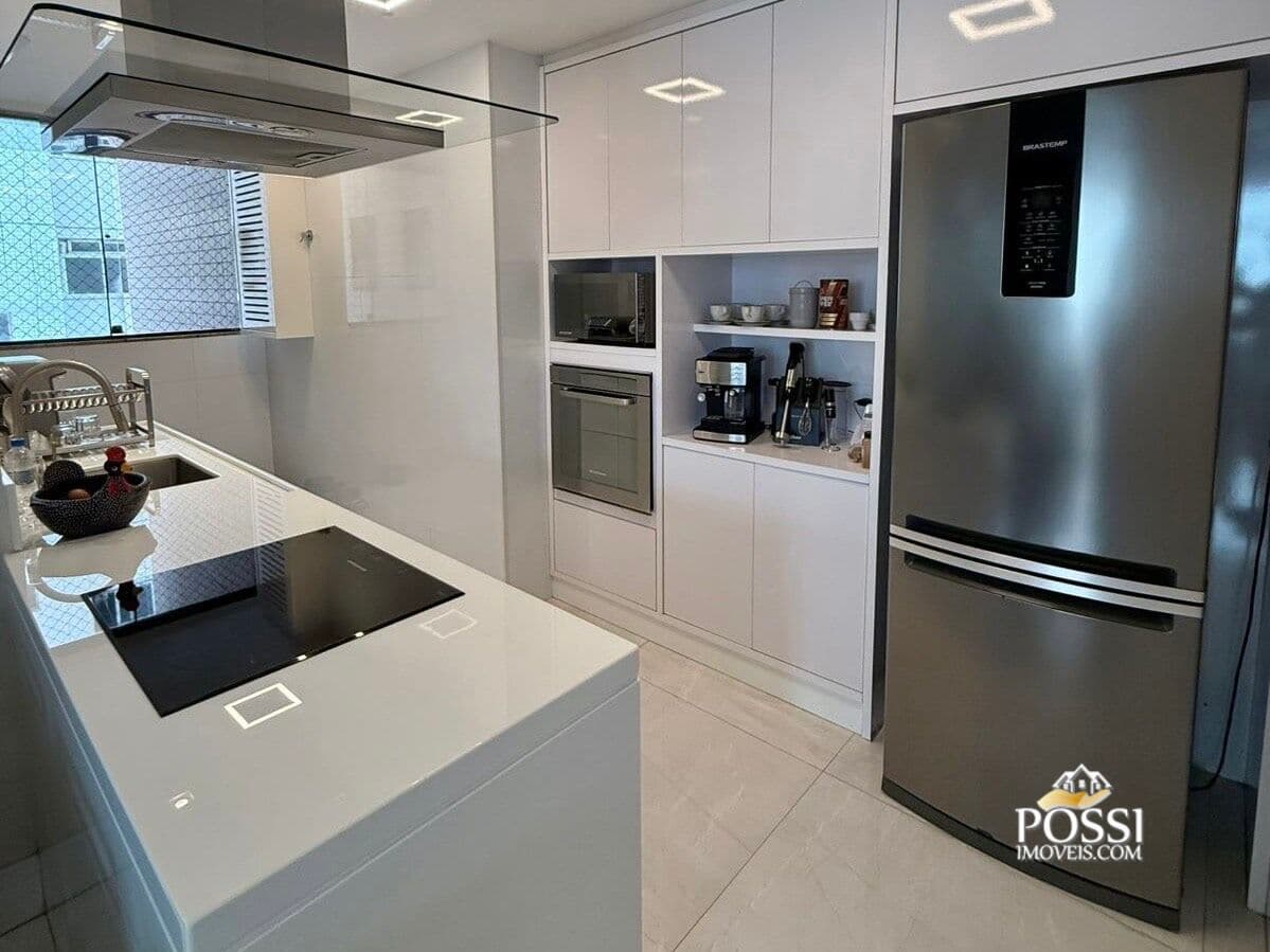 Apartamento Porteira Fechada Praia da Costa Reformado 120m² | Varanda Gourmet 2 Vagas
