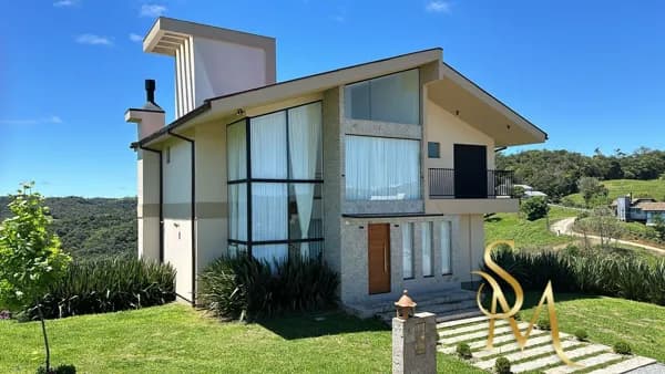 Casa Alto Padrão em Centro, Rancho Queimado/SC