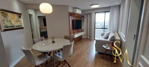 Apartamento em dois quartos em Campinas, São José/SC