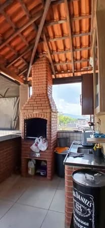 Casa Triplex Bem Conservada Fino acabamento - Vila São Jorge - Santos/SP