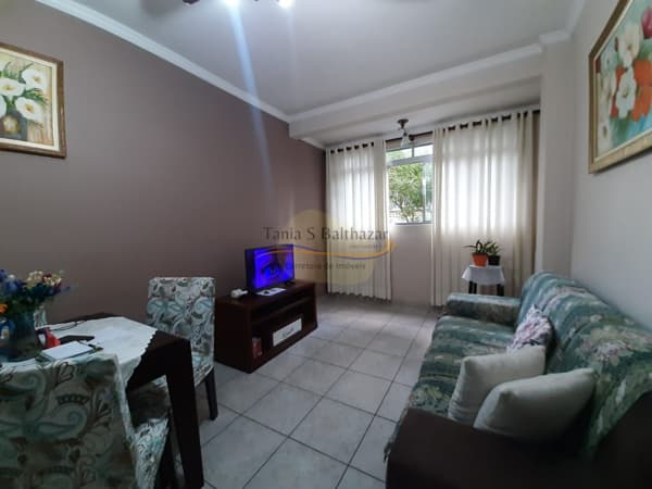 Apartamento com 1 dormitório à venda - José Menino - Santos/SP