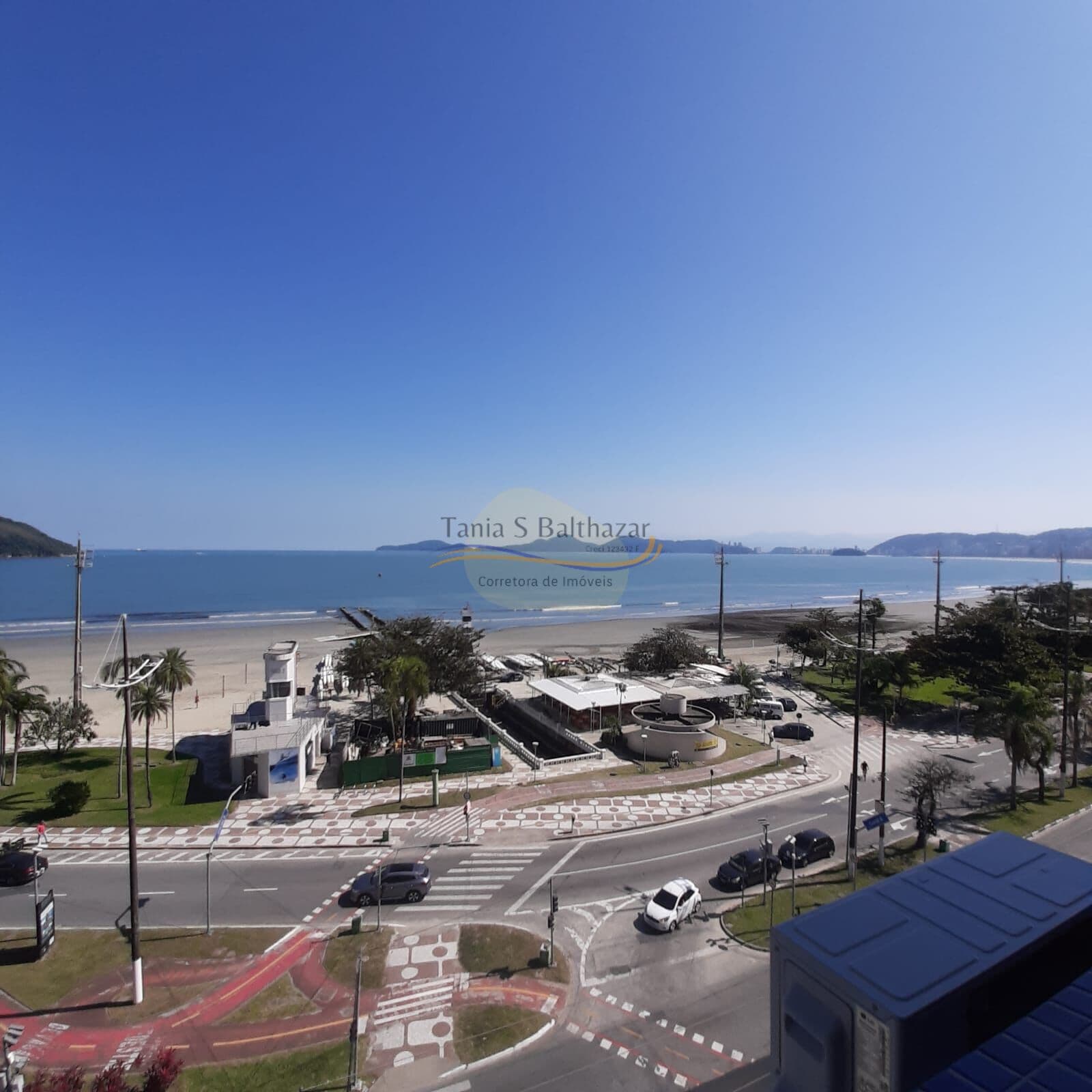Apartamento Alto Padrão Vista Eterna para o Mar - Ponta da Praia - Santos/SP.