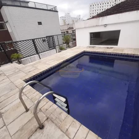 Apartamento Cobertura Duplex com Piscina e Churrasqueira - Santos/SP