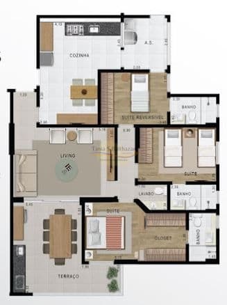 Apartamento com 2 Dormitórios ambos com Suíte à venda - Embaré - Santos/SP