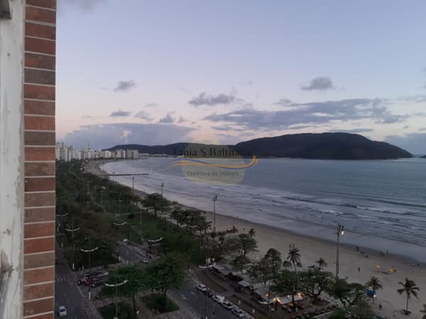 Apartamento com Vista Praia Mar - Bairro Embaré, em Santos/SP