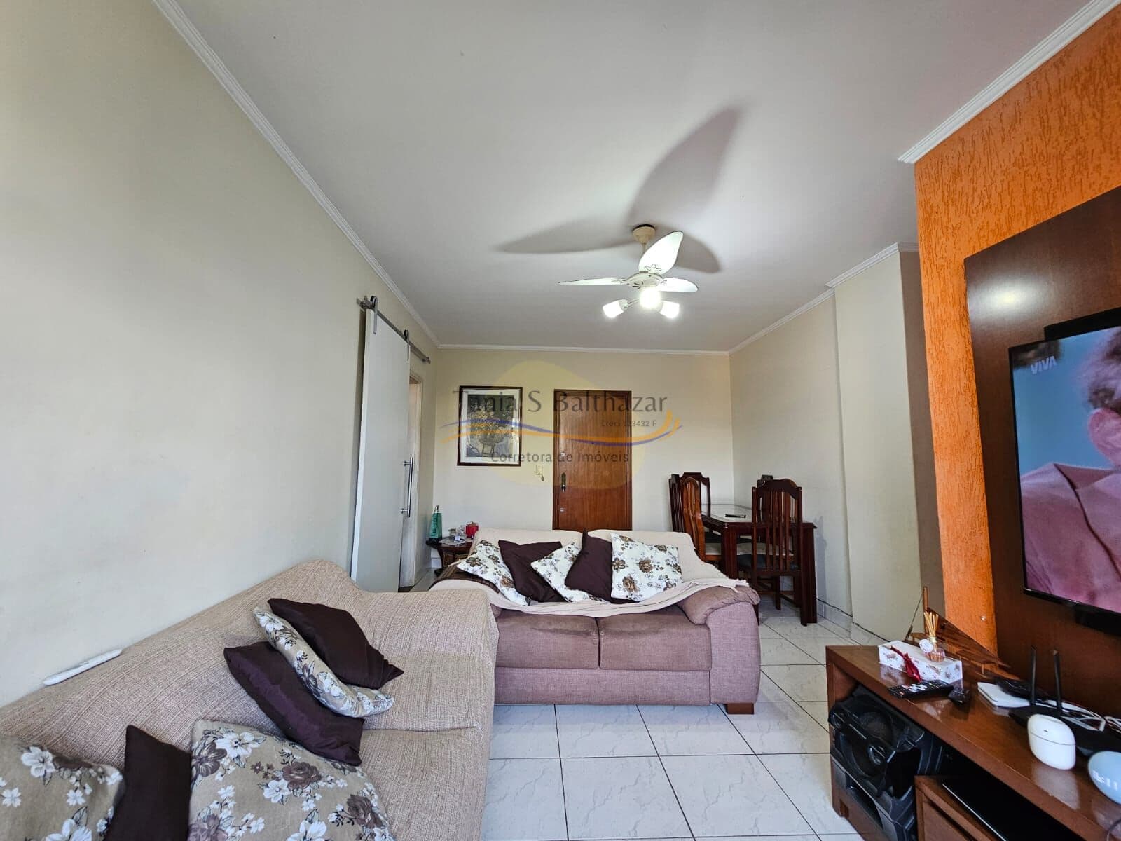 Apartamento Frente - Bairro Marapé, em Santos/SP.