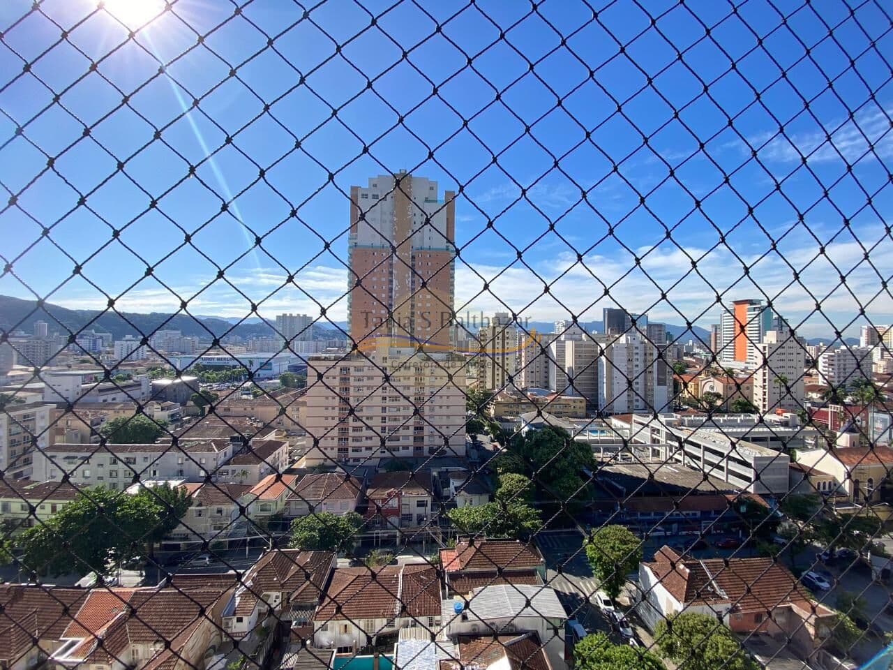 Apartamento Vista Livre - Bairro Gonzaga em Santos/SP.
