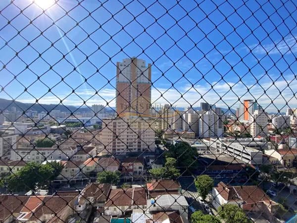 Apartamento Vista Livre - Bairro Gonzaga em Santos/SP.