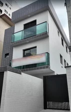 Sobrado Geminado em Villagio - Bairro Campo Grande - Santos/SP.