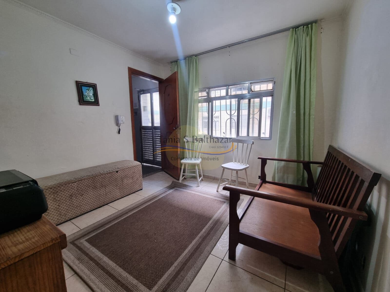 Apartamento Térreo no BNH do Bairro Aparecida - Santos/SP.
