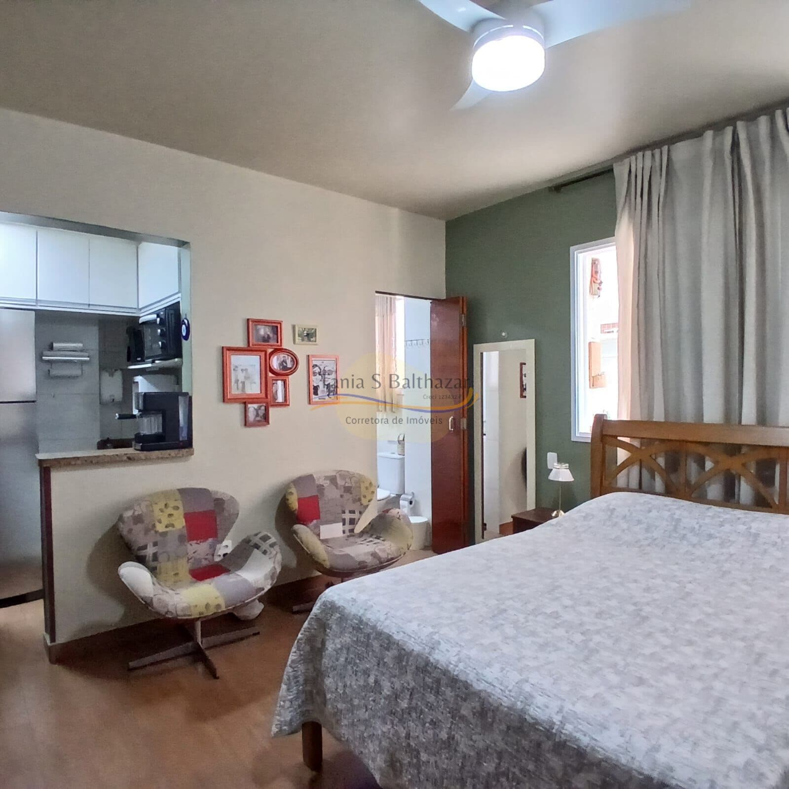 Apartamento Kitnet próximo a Praia - Santos/SP.