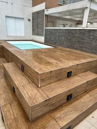 Apartamento Garden. Bairro Estuário, em Santos/SP.