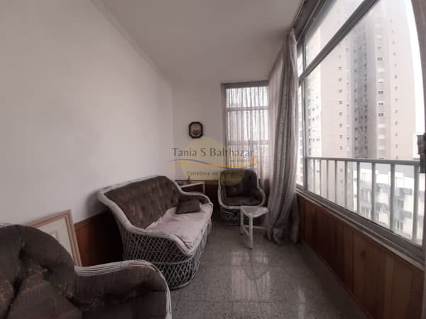 Apartamento com 2 Dormitórios sendo 1 Suíte - Vista Mar - à venda - José Menino - Santos/SP