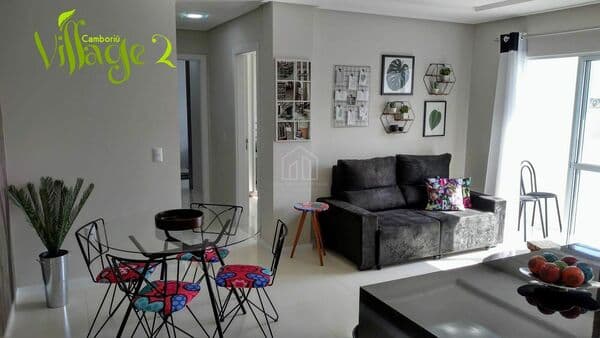 Apartamento 02 dormitórios sendo 01 suíte em Camboriú
