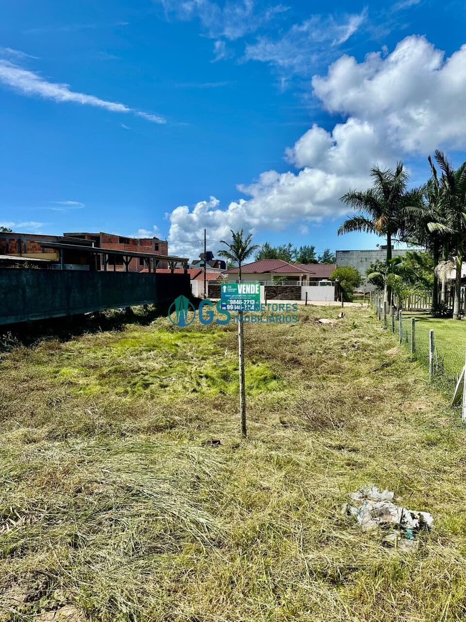 Terreno de 436 m² residencial ou comercial a venda na Rod. Evadio Paulo Broering na Praia da Pinheira