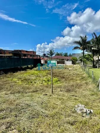 Terreno de 436 m² residencial ou comercial a venda na Rod. Evadio Paulo Broering na Praia da Pinheira