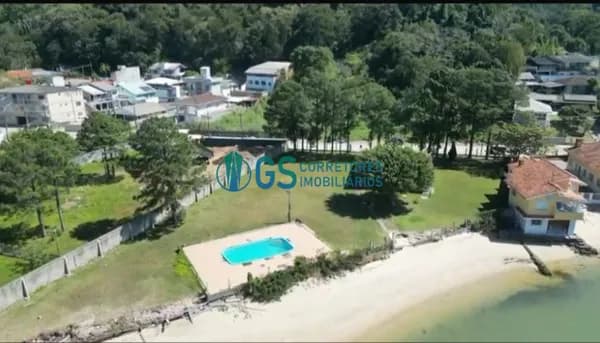 Área 2400 m² frente mar na Praia de Fora em Palhoça/SC
