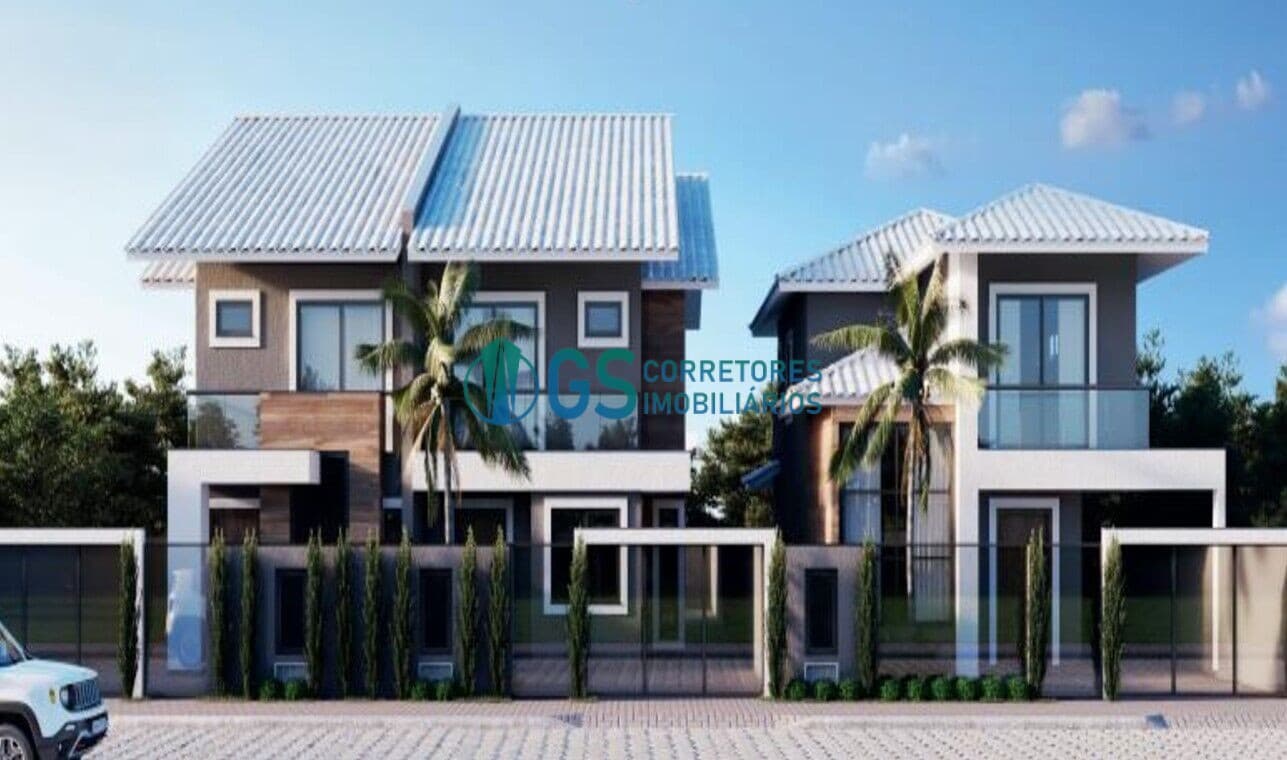 Amplos sobrados com mais de 179m² com 3 suítes na Lagoa da Conceição (ÚLTIMA UNIDADE DISPONÍVEL)