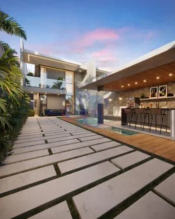 Casa duplex e nascente com 4 suítes e varanda gourmet.