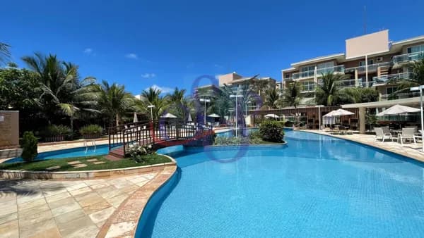 Cobertura duplex com 3 suítes no Porto das Dunas - Palm Beach