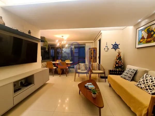 Apartamento nascente e mobiliado no Aquiraz Riviera com vista mar