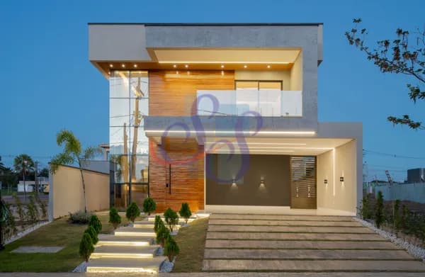 Belíssima casa na Cidade Alpha com 4 suítes