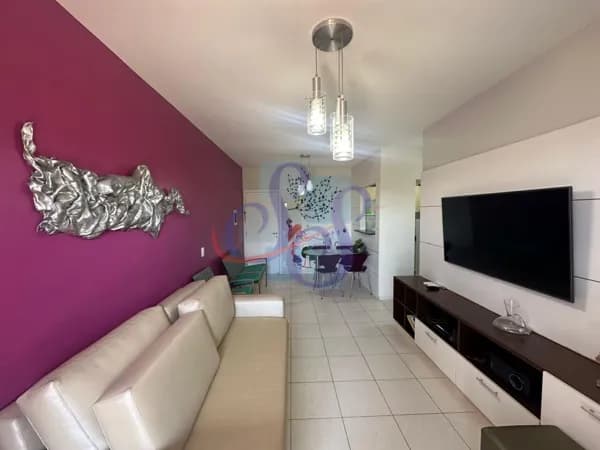 Apartamento nascente total e porteira fechada no Beach Living - Porto das Dunas.