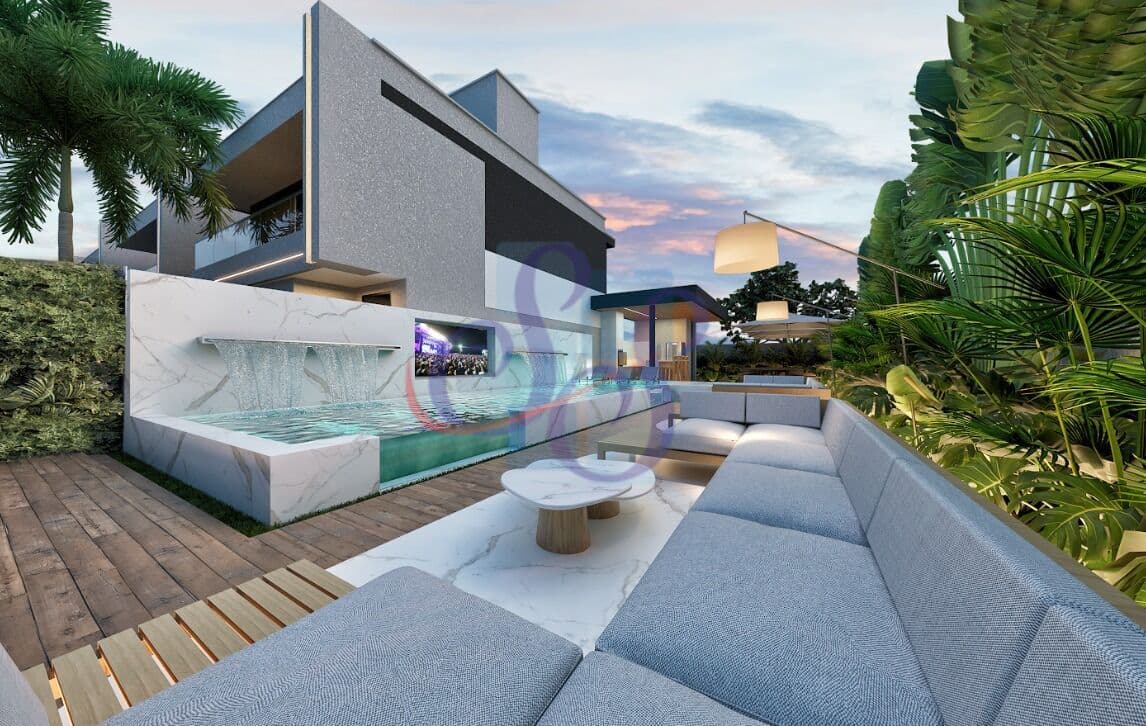 Casa moderna com 4 suítes e lazer completo - Green House Eusébio