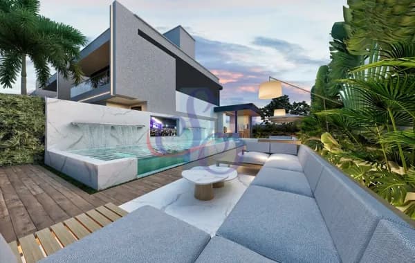 Casa moderna com 4 suítes e lazer completo - Green House Eusébio