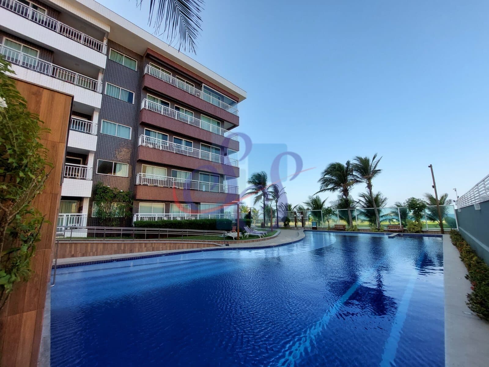 Apartamento mobiliado e com linda vista para o mar em Porto das Dunas - Beach Way