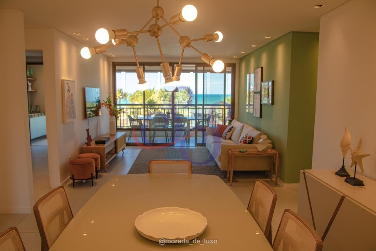 Apartamento nascente e vista mar no Mandara Kauai com 3 suítes