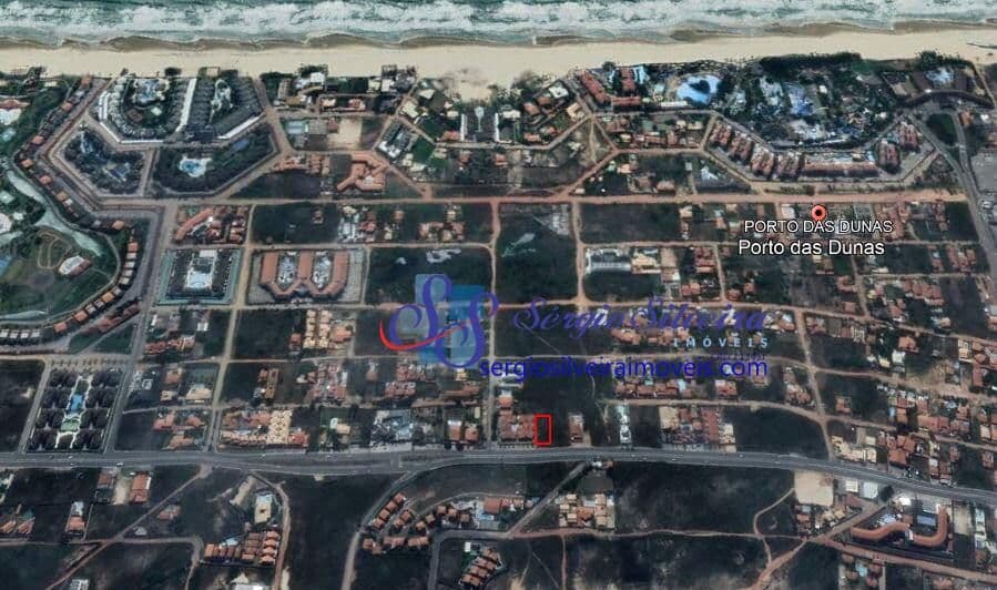 Amplo terreno em localização privilegiada no Porto das Dunas com 1000m²