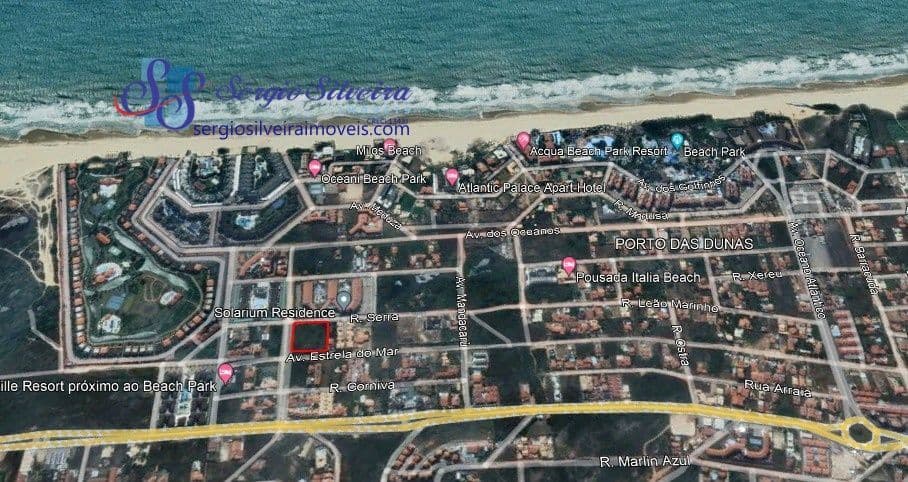 Terreno de esquina com 6.400m²