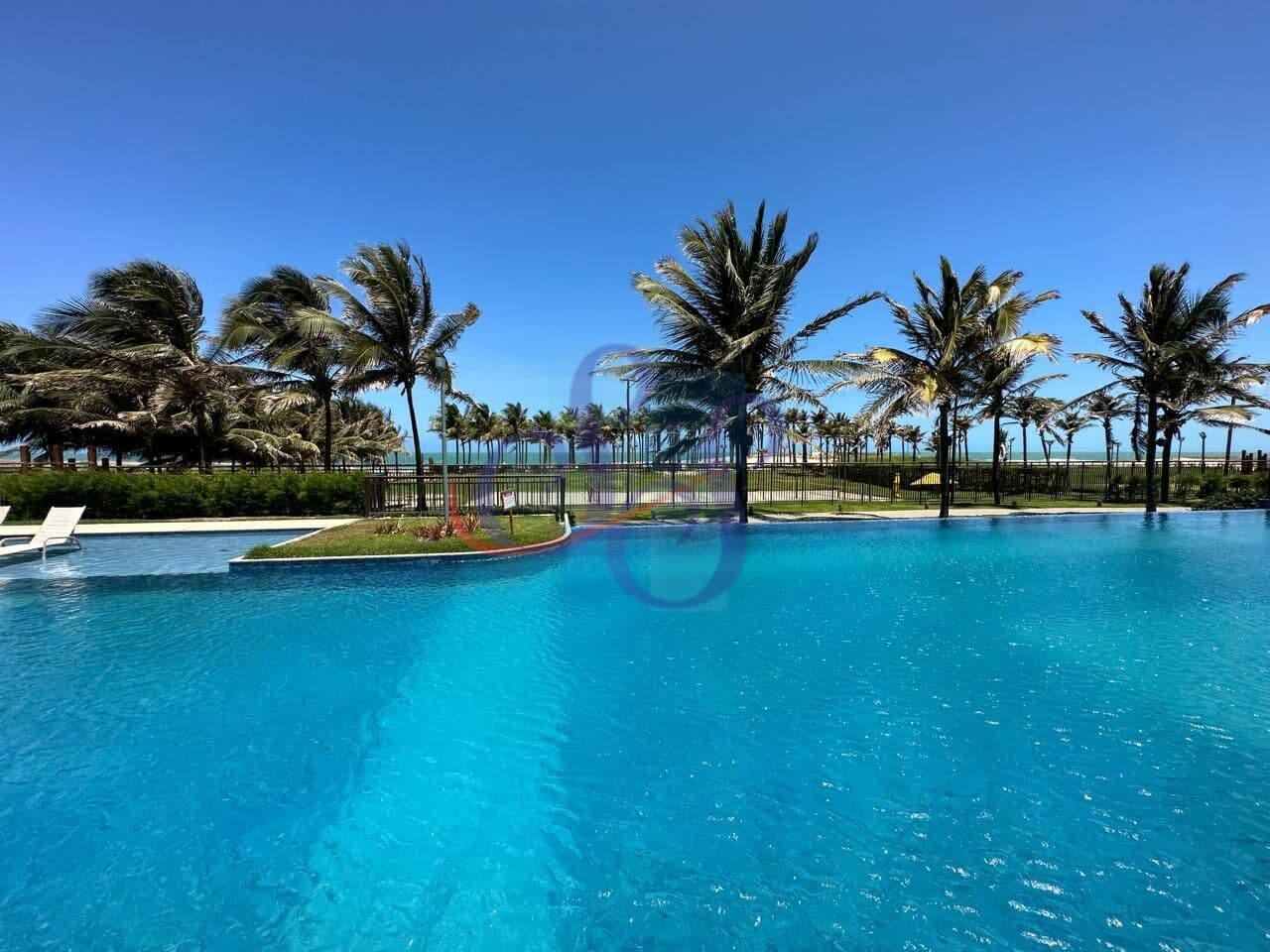 Apartamento nascente e com linda vista mar no Mandara Lanai - Porto das Dunas