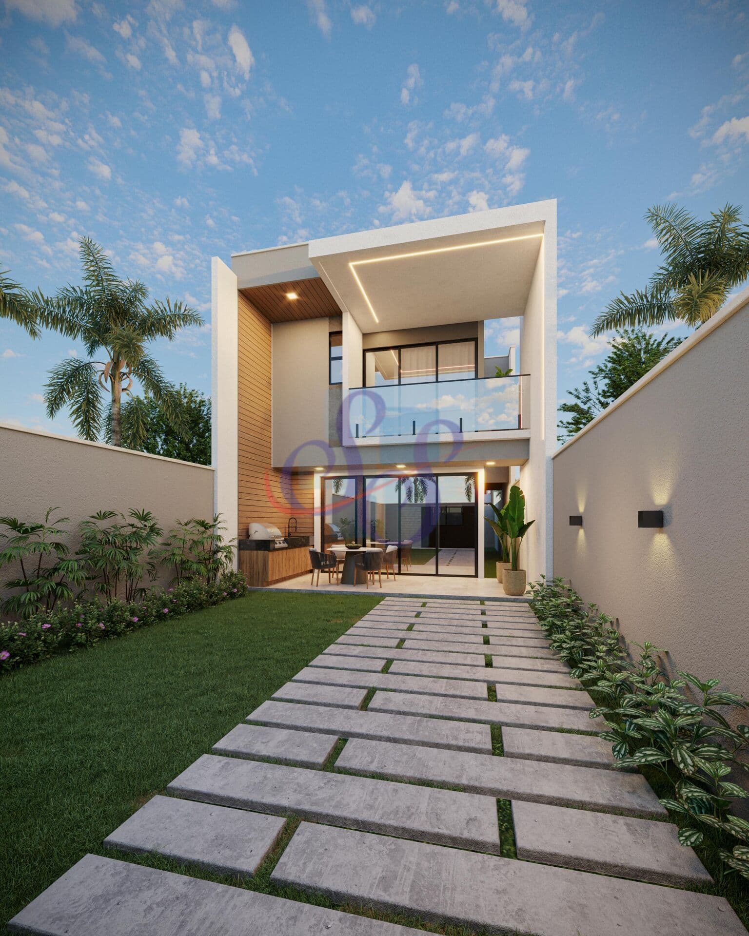 LANÇAMENTO - Casa duplex em Eusébio com 4 quartos.