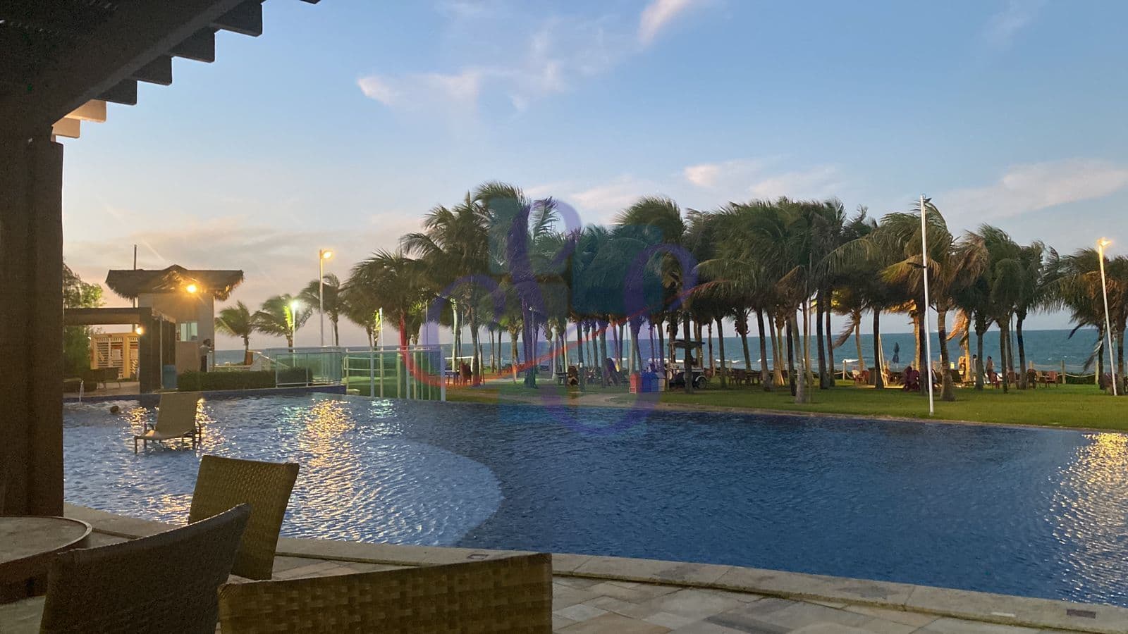 Apartamento nascente com linda vista mar no Aquiraz Riviera