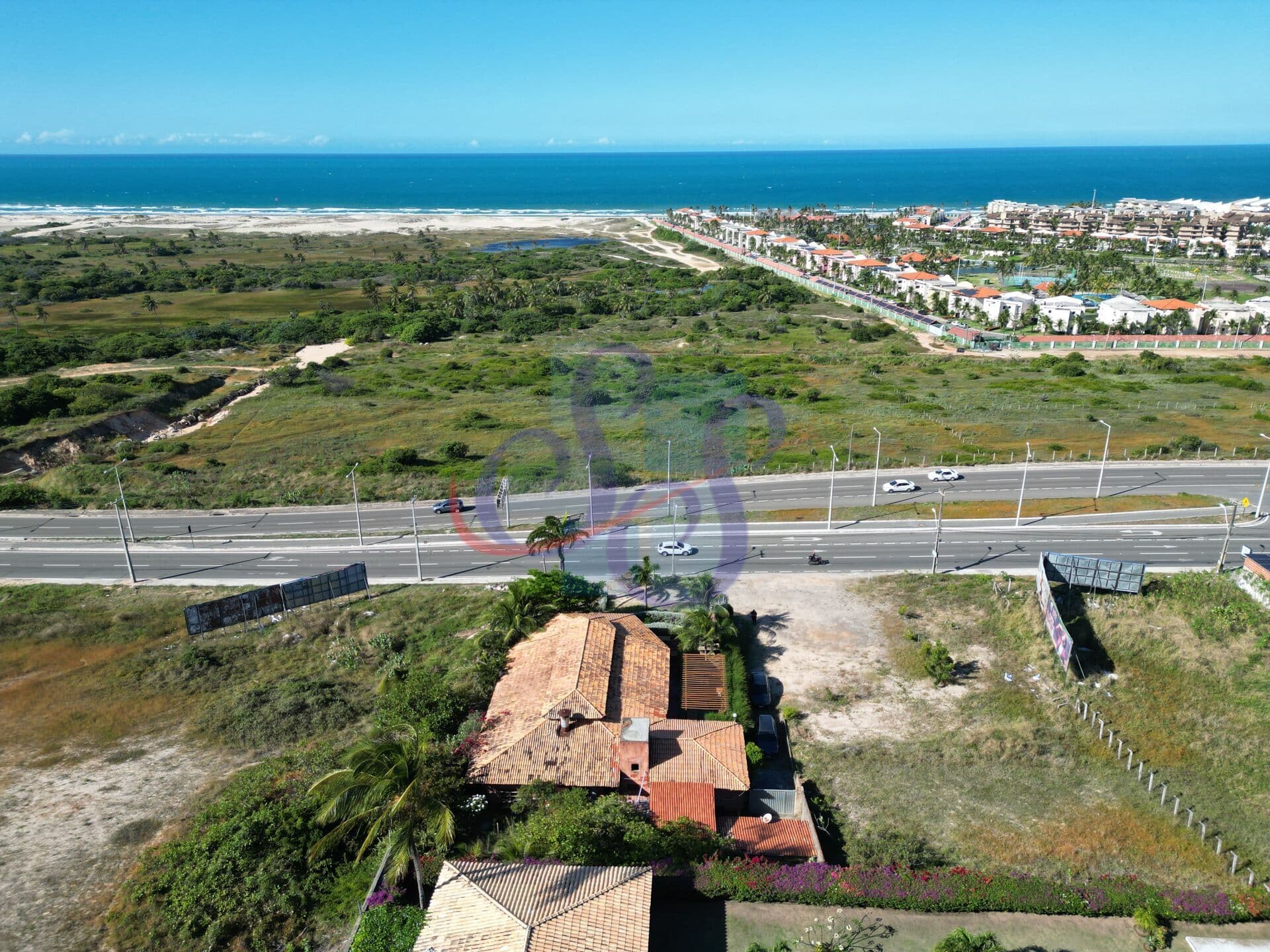 Amplo ponto comercial com vista para o mar - Porto das Dunas