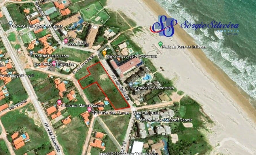 Amplo terreno com 7.100m² no Porto das Dunas