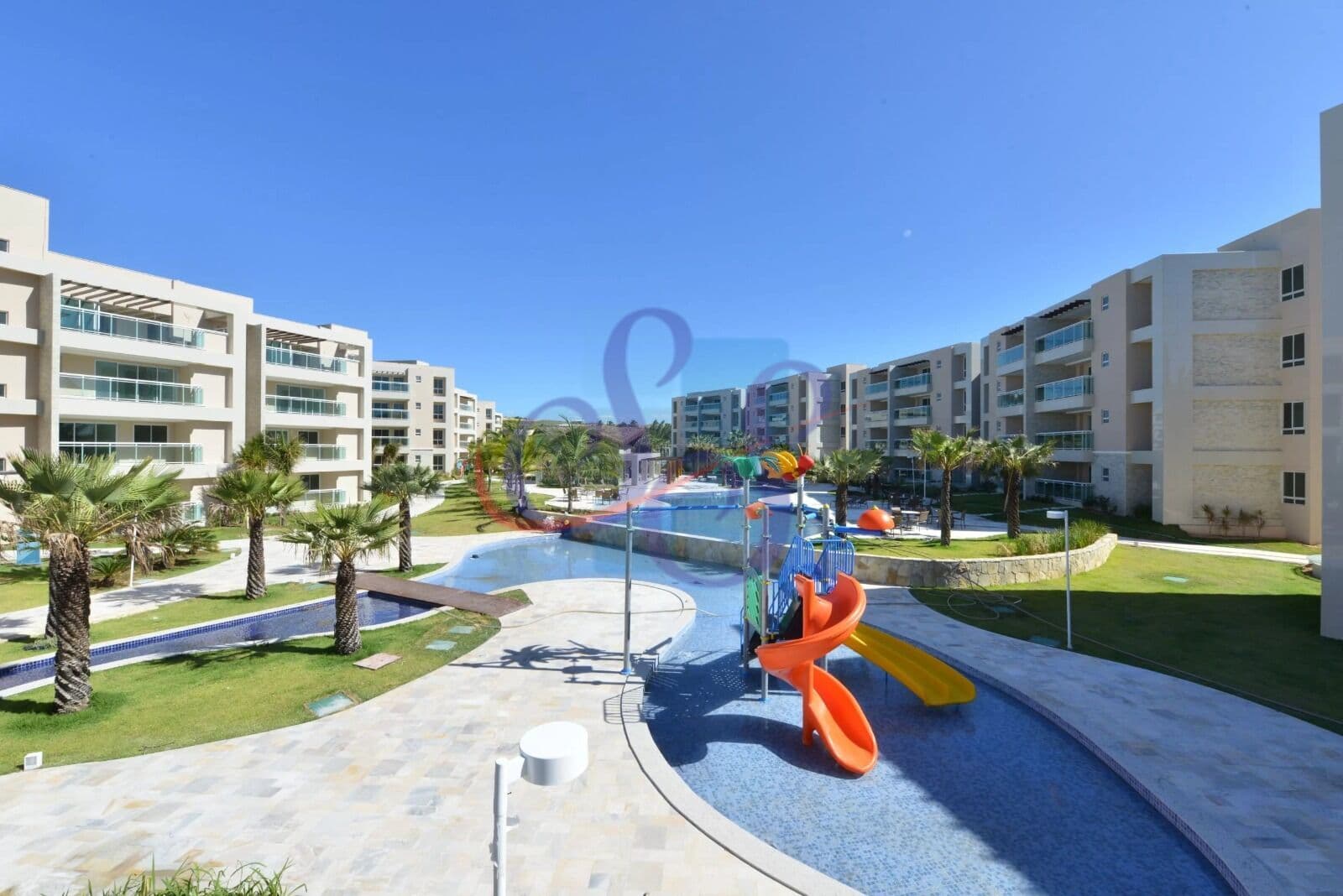 Apartamento mobiliado em Aquiraz Riviera beach place com 3 quartos