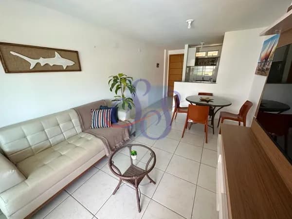 Apartamento nascente e mobiliado, com 3 quartos no Porto das Dunas!
