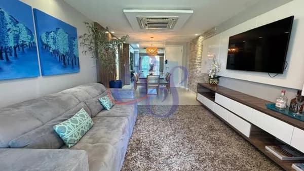 Apartamento nascente e mobiliado no Golf Ville - Lazer completo.
